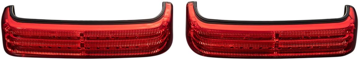 Custom Dynamics PB-SBSEQ-HD-BR Probeam Sequential LED Saddlebag Light - Gloss Black With Red Lens