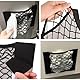UMCHU 2 Stück 26 * 22cm Elastisches Küche Aufbewahrungsnetz,Auto Aufbewahrungsnetz,Recycling Lebensmittelbeutel,Einkaufstaschenhalter für Zuhause und Küche
