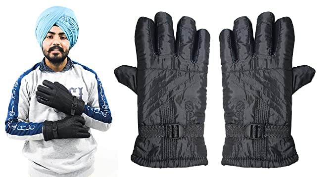 Image of Kabello Winter Wear Warm Gloves For Boys Gloves For Bike Riding Pack Of 1