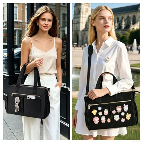 Bolso Tote de Lona para Mujer con Compartimento miniatura 2