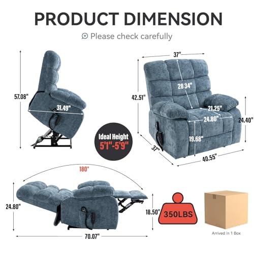 Sillón de Tela Lino Plegable para Adulto miniatura 2