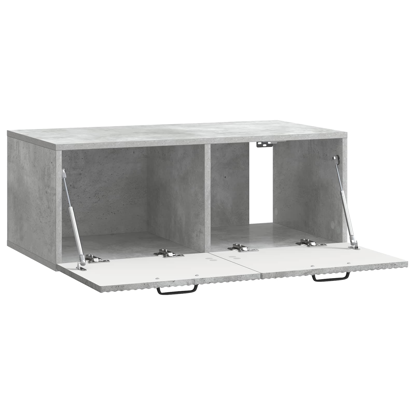 Générique Mobile TV da parete Grigio cemento 78,5x41x30 cm Legno di ingegneria