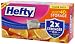 Hefty OneZip Storage Bags, Quart, Value Pack, 40 Count (Pack of 3) 120 Bags Total