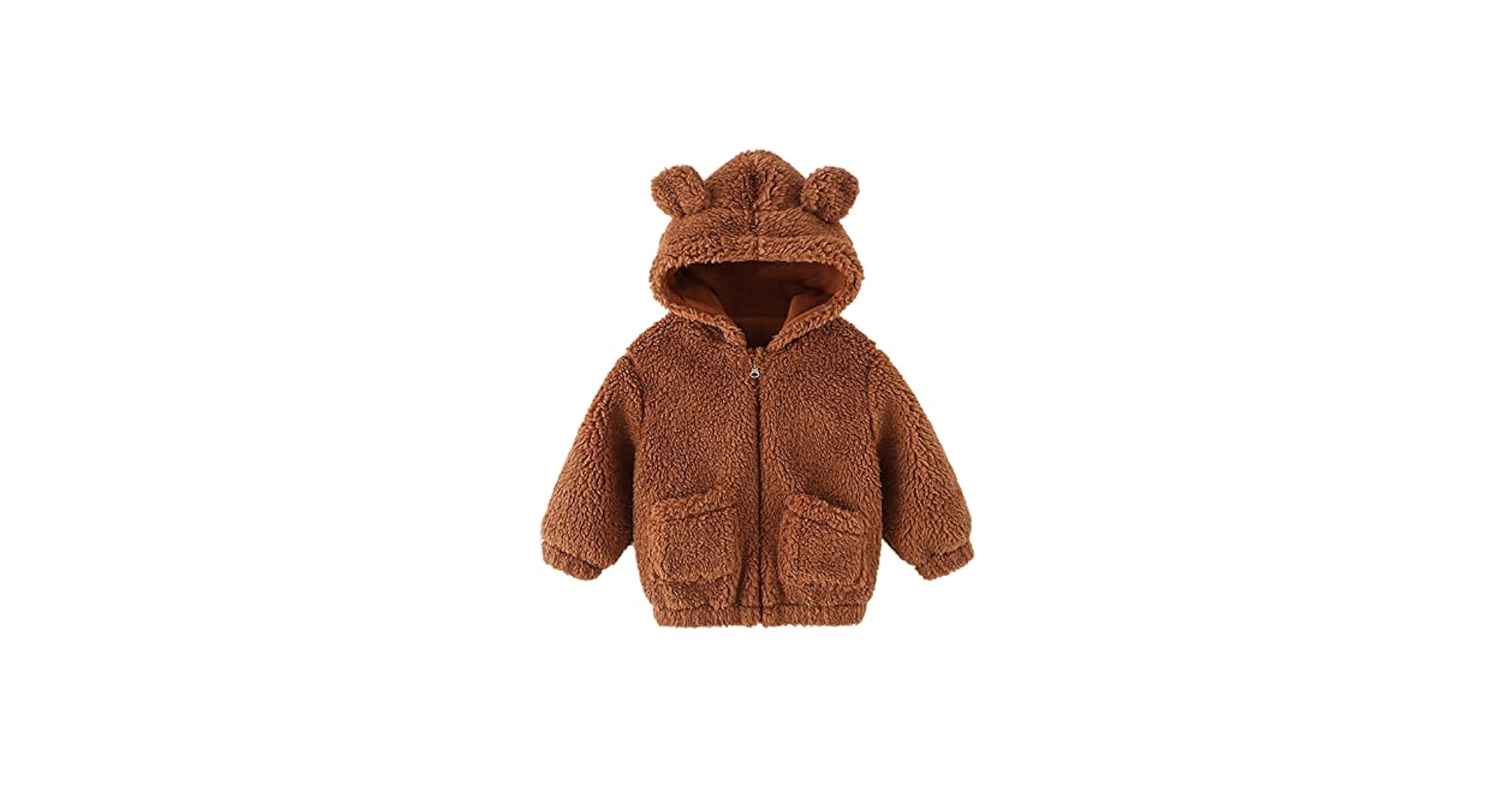 【ArimCloset】bear brown fleece fur baby coat~フリースコート ArimCloset】4oz bear fleece fur baby coat〜フリースコート