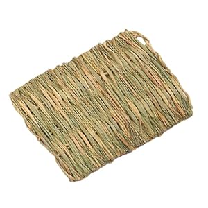 Ghjkldha Grasmatte Kratzspielzeug aus Naturfasern