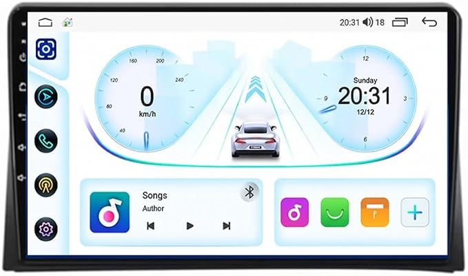 9-calowy dotykowy radio GPS dla Multivan T5 2003-2015, obsługuje BT WiFi Mirror Link 4G sterowanie z kierownicy(HM607 8 Core 4G+Wifi 2+64GB)