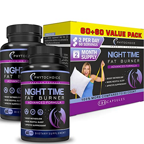 PHYTOCHOICE Night Time Weight Loss Pills for...