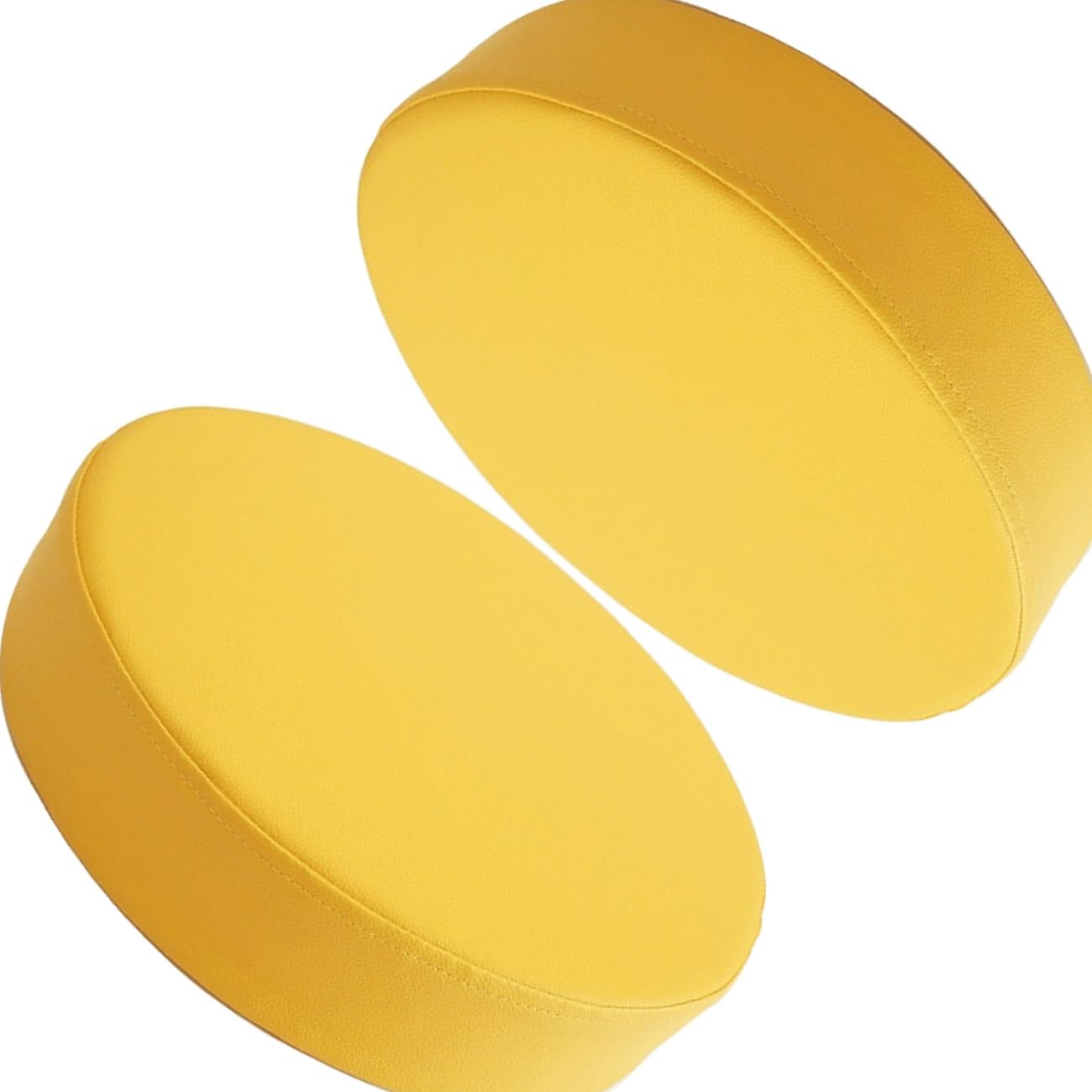 SDNAM Round Chair Cushion 40/45/50cm, Thick 5/8cm Garden Chair Cushions Seat Pads,Waterproof Round Chair Cushions Pad Mat for utdoors/Indoor/Patio/Swing/Floor/Garden(1J,2pcs 50X50X5cm)