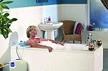 Mangar Inflatable Bath Lift Bathing Cushion With Airflo Compressor
