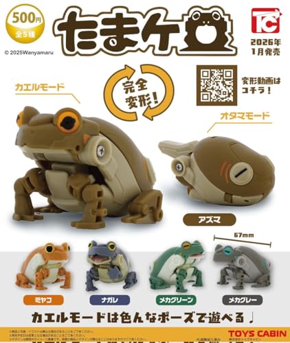 トイズキャビン たまケロ [全5種セット(フルコンプ)] ガチャガチャ