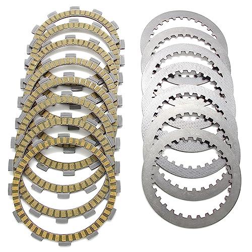 INLIMA Motor Kupplung Reibung Disc Platte Kit Fit for Suzuki GSX600 Katana GSX750F GSX750W GSF650 GSF650S Bandit S Motorrad Zubehör