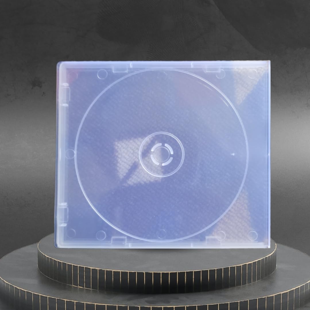 MRE Premium CD/DVD Jewel Box Case, White (100)