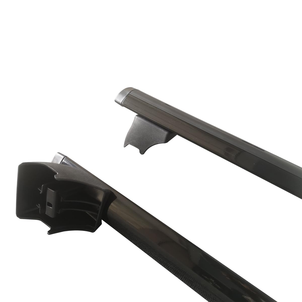 para Jeep Compass Barras de Techo, Rieles Portaequipajes para 2005-2021, Fit Coches con Rieles Aleación de Aluminio Capacidad de Carga de 180kg, con Herramientas de Instalación,2005-2010