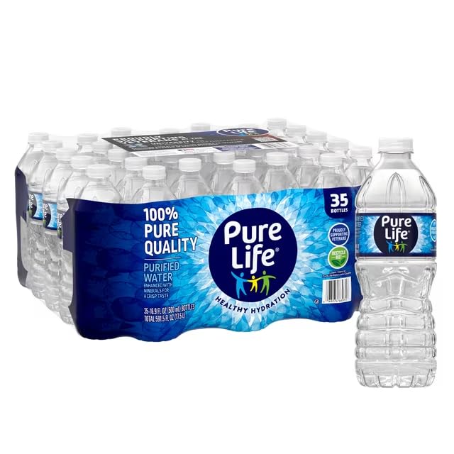 Amazon.com: Pure Life Purified Water – 16.9 fl oz (500 ml) Bottles