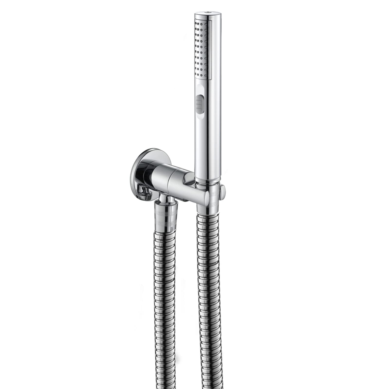 Soffione Doccia Portatile, Doccia Manuale Ad Alta Pressione in ABS, Doccia Portatile Con Funzione 2 in 1 Con Tubo Flessibile Da 59 Pollici E Supporto Per Doccia Con Connettore A Parete Regolabile