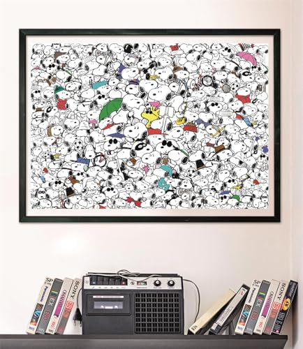 Puzzle 1000 pièces Clementoni Impossible Snoopy - vue 7