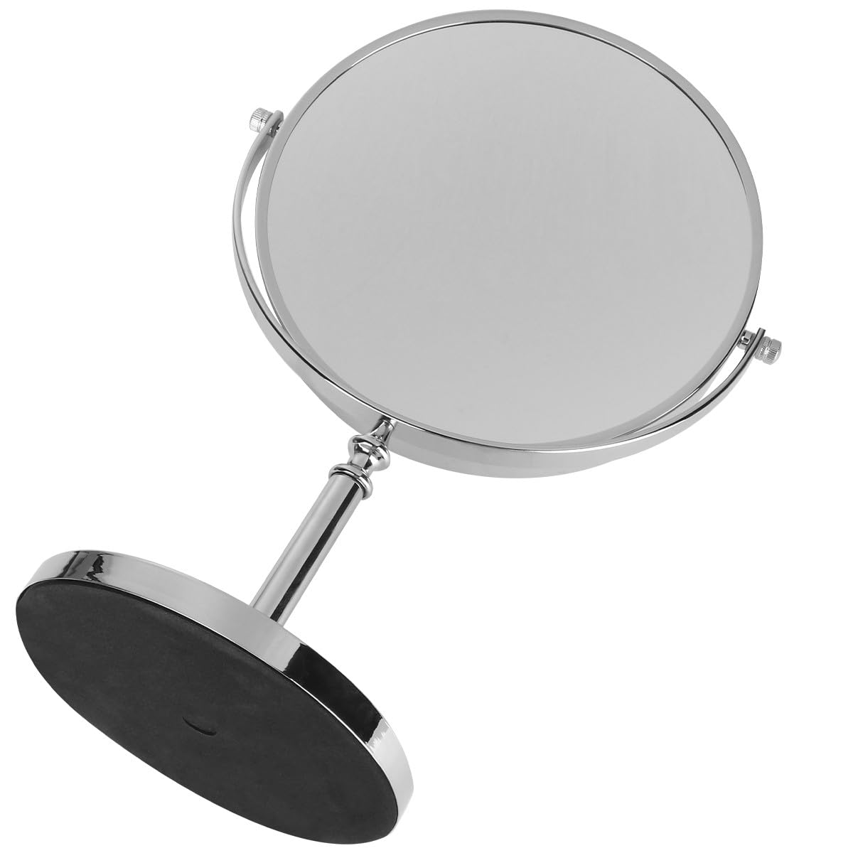 Miroir de salle de bain moderne sur pied pour une routine beauté réussie