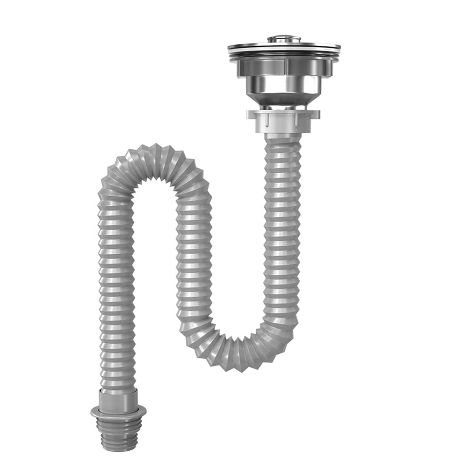 YUGSHNKFC Sturdy Steel Drain Pipe with Efficient Water Rustless Plumbing Parts