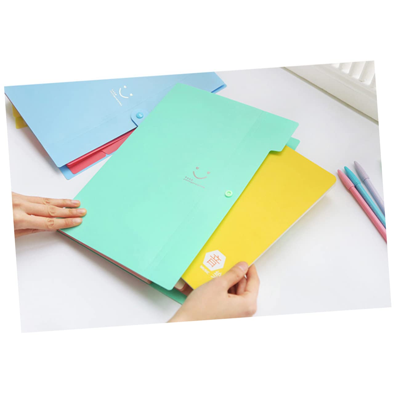 Folder 5/Folder+Folder 5 COMPLETE BOX〈完… Amazon.com : NUOBESTY 5 Pockets Yellow Plastic Accordion