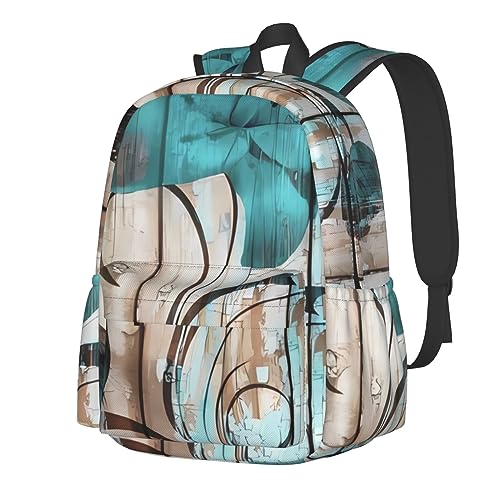 Sac à dos pour garçons et filles motif fleurs original