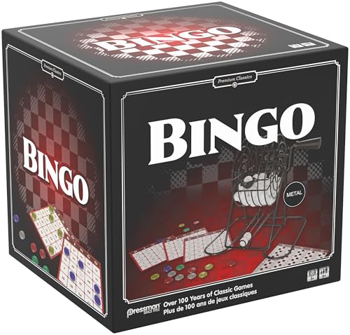 Classics Bingo with Bingotrommel, Rot Und Weiß, 20 x 18 x 18,5 cm - Image 2
