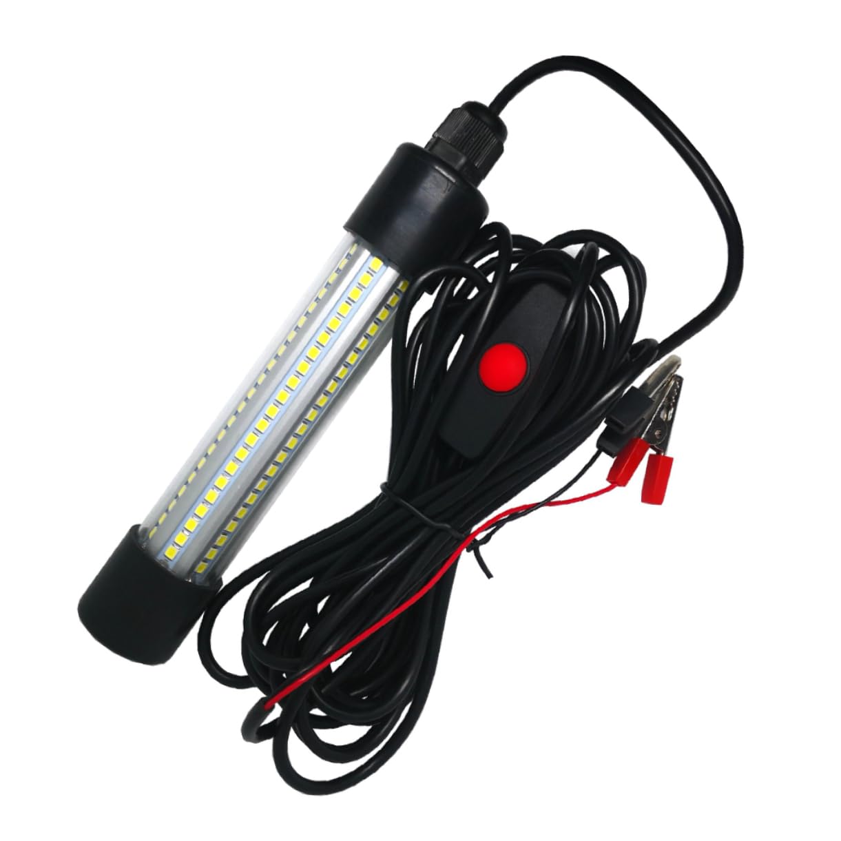 GANAZONO 1Pc Fishing Lamp Green Night Light for Attracting Fish Durable and Portable for Night Fishing Rivers and Lakes Underwater Light View