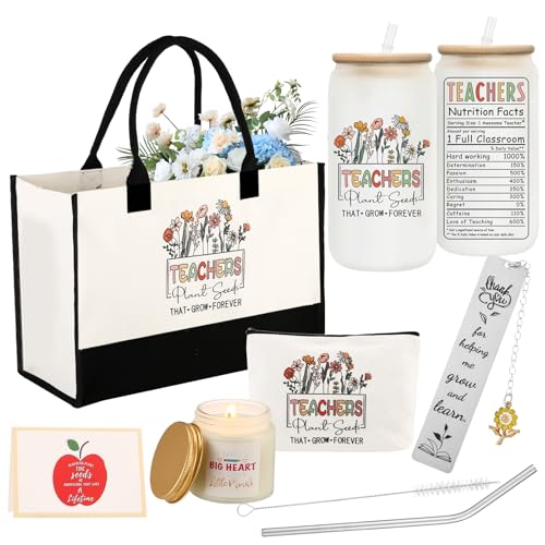 Teacher Gifts for Women Teachers Appreciation Gift 16oz Teacher Glass