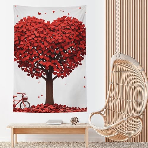 Tapisserie murale pour chambre ado et dortoir motif grand arbre