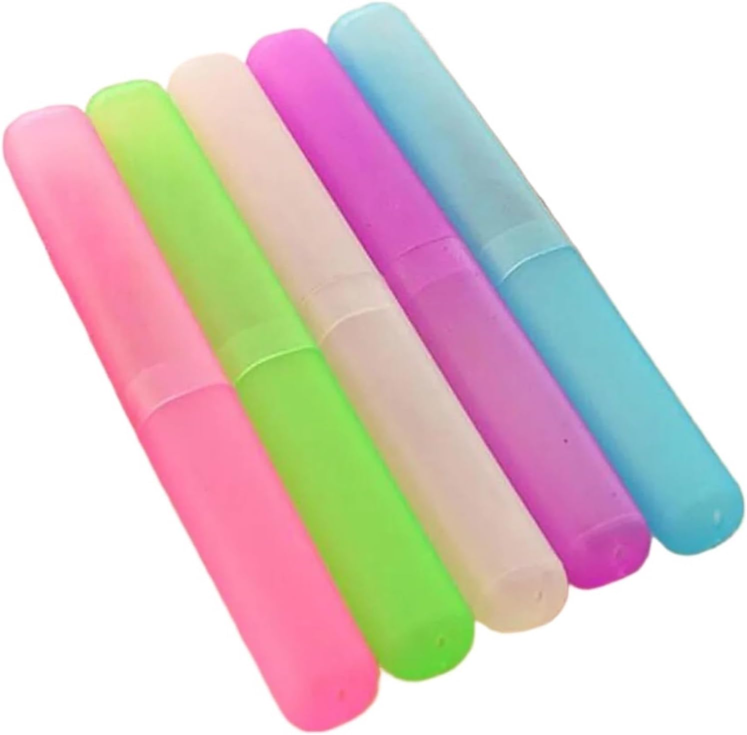 Tooth Brush Case 10pcs Travel Portable Washing Toothbrush Box, Toothbrush Kit, Household Breathable Toothbrush Protective Box