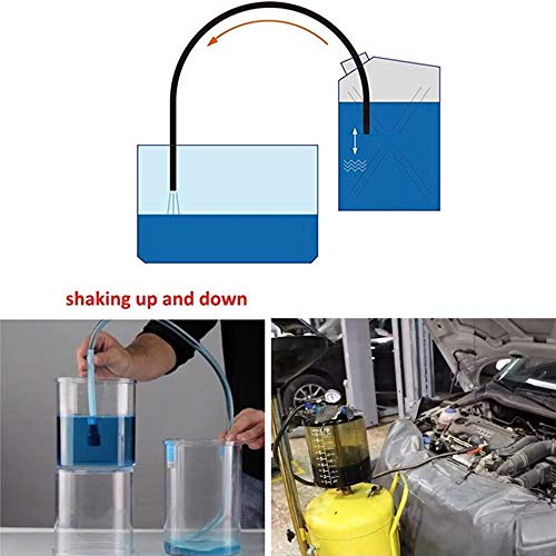 Brandstofleidingen, 1 stuk brandstofslang, binnendiameter x buitendiameter 6 mm x 9 mm (2 meter), PVC-slangen, benzineslang, olieslang, dieselslang, waterslang, blauw-transparant - Image 6