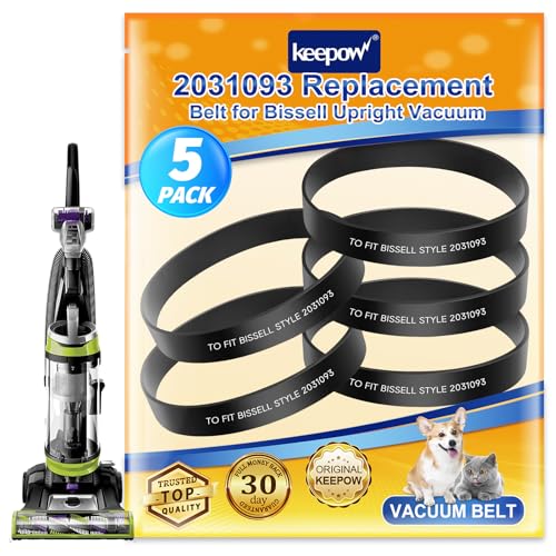 KEEPOW Vacuum Belt Compatible with Bissell PowerForce Helix Turbo Vacuum