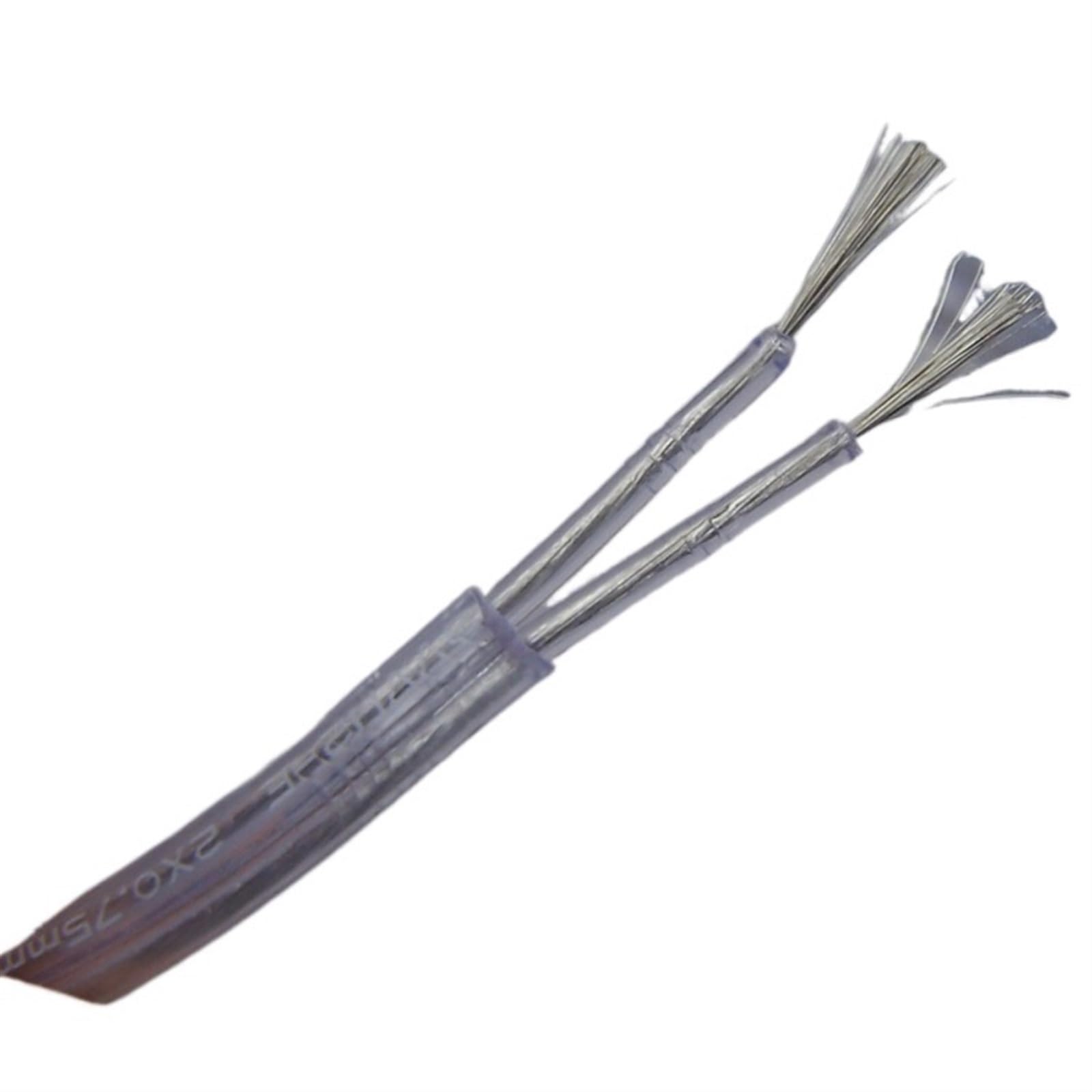Cavo elettrico flessibile, Cavo di alimentazione for lampade a sospensione trasparente, cavo elettrico in rame a 2 conduttori x 0,75 mm | 4meter