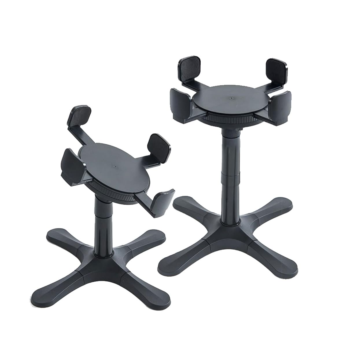 ALILEWAY - Paquete de 2 soportes elevados para cuencos para perros, ancho ajustable en altura, soportes elevados para cuencos para perros, cuencos de alimentación para mooost, almohadillas