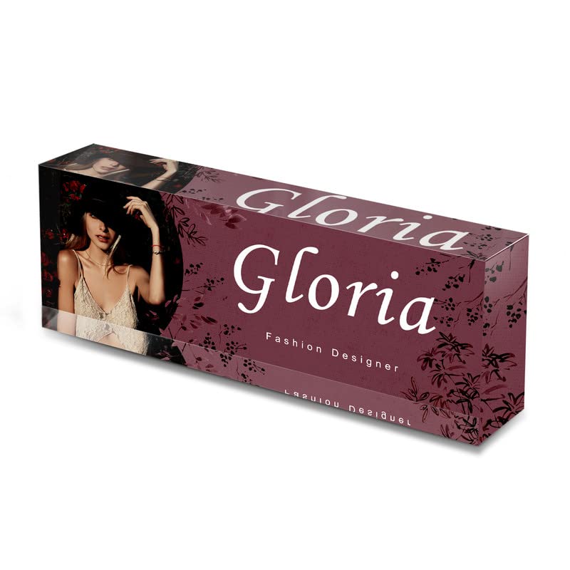 Bivei - Placa de nombre personalizada para escritorio, con foto grabada personalizada, nombre y título, mesa de oficina, placa de identificación de cristal para recepcionista, profesor, diseñador,