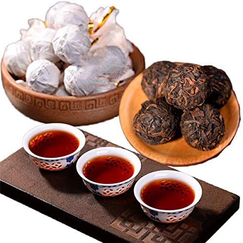 20pcs / lot Acerca de 200g (0.44LB) Té Pu'er maduro Té Puer viejo Fragante Mini Tuocha Té China Yunnan Té negro Té pu-erh cocido Té pu erh té chino Té Puerh saludable Té rojo té verde Buen Shu cha