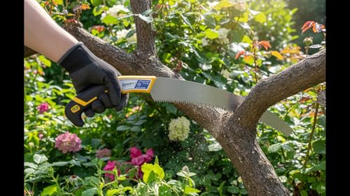 Image of Heavy Duty Hand Pruning Saw, High Carbon Steel Blade, 330mm, Professional Gardening Tool