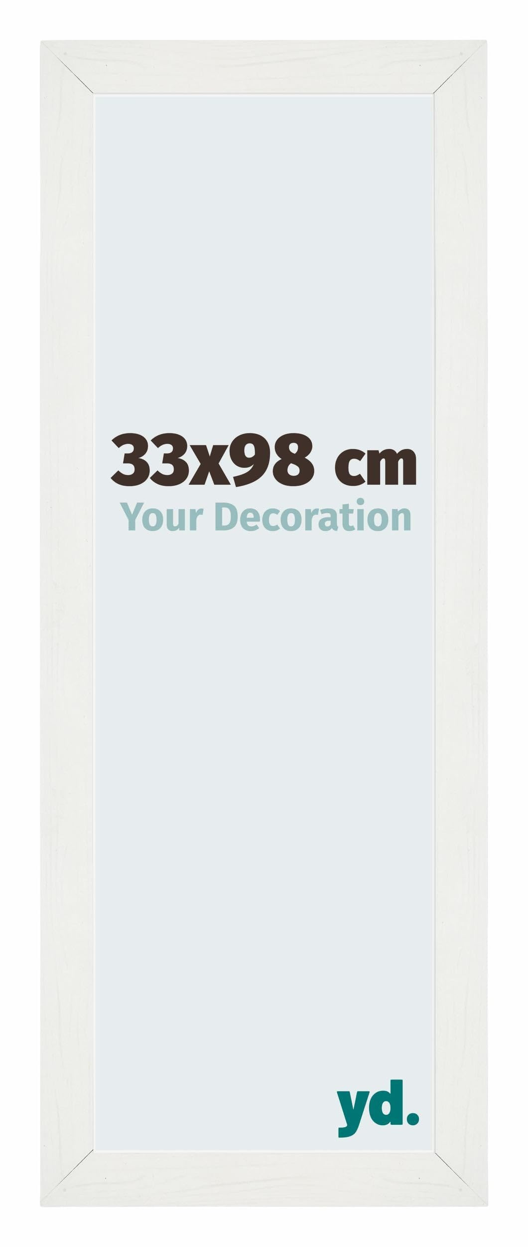 Your Decoration - Puzzle frame 33x98 - White Swept - Puzzle frame 500-1000 Pieces - MDF Photoframe - Mura — image 1