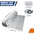 Double Reflective Bubble Foil Insulation Foam, Aluminum Foil Thermal Insulation Radiant Barrier for Windows, Garage Door, RV, Roof (47N X 15FT)