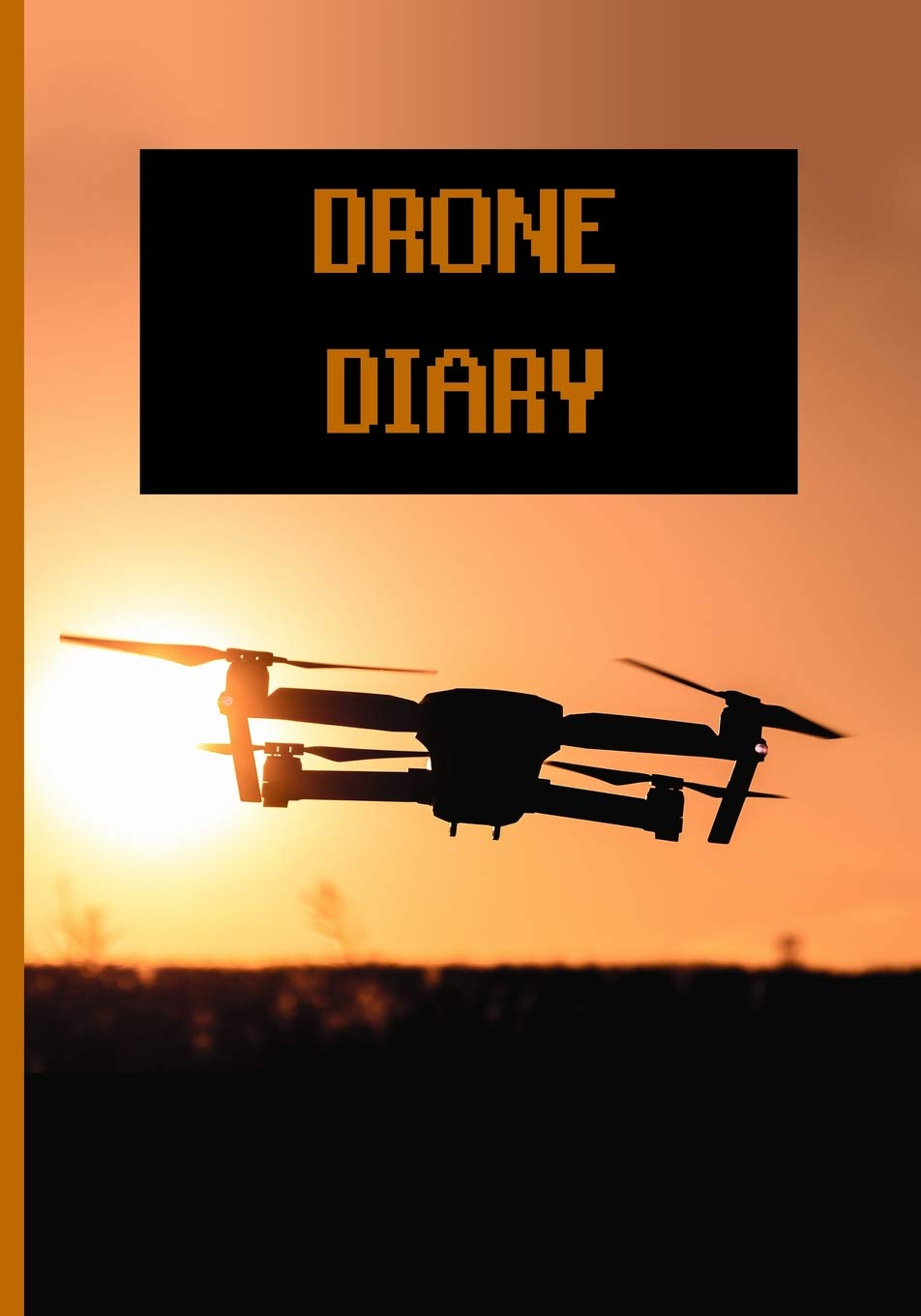 DRONE DIARY.: 53 page Weekly diary with days of weeks, priorities and to-do lists.