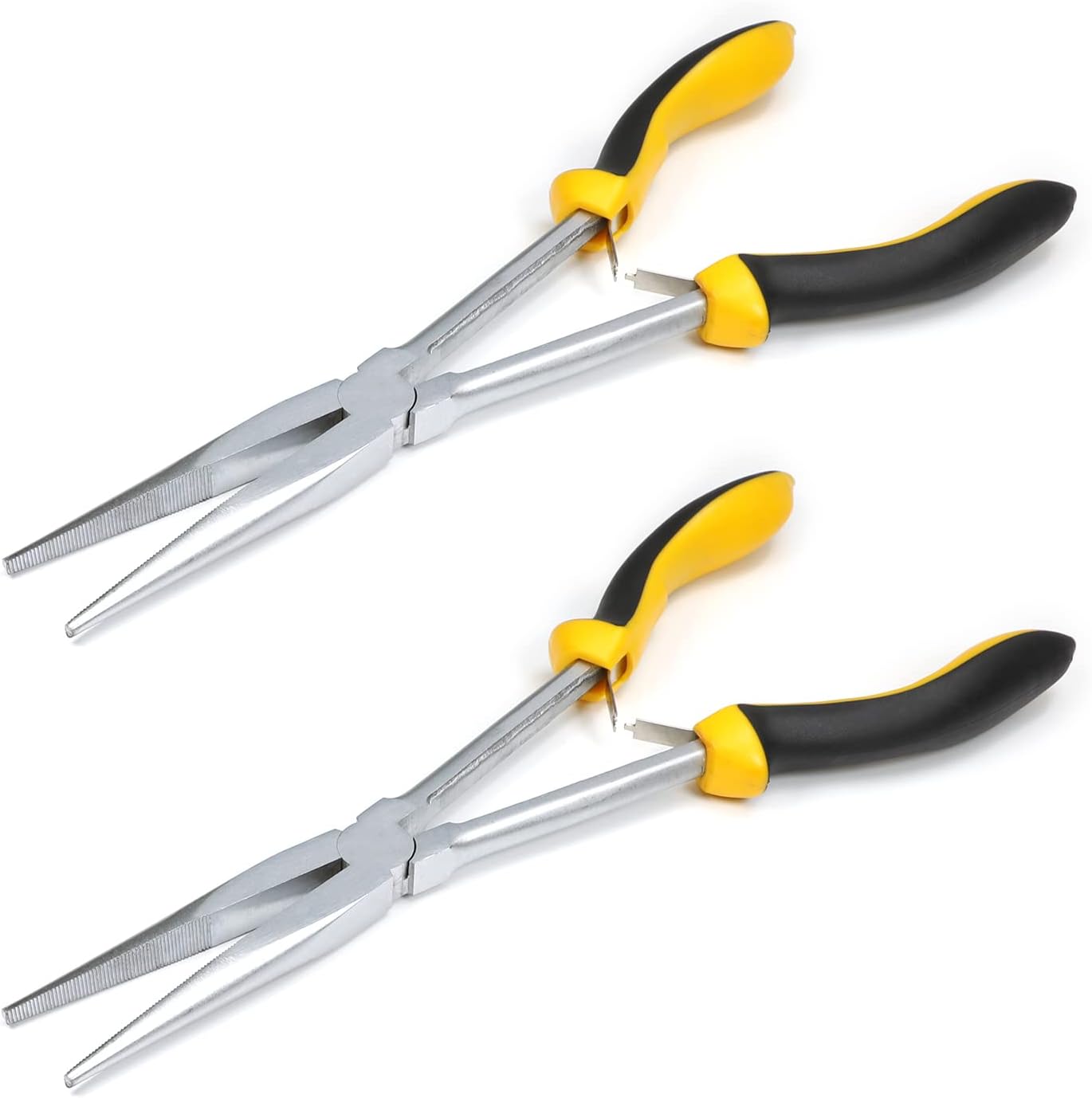 Utoolmart Needle Nose Pliers 11-Inch Long Reach Long Nose Pliers, Forged from Chrome-Vanadium Steel