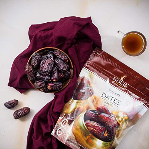 Image of Rostaa Cash & Carry Kalmi Dates (680g) | Premium Kalmi Khajur | Naturally Sweet | Healthy & Nutritious Snack | Rich in Fiber, Vitamins & Minerals | Gluten Free, Non-GMO & Vegan