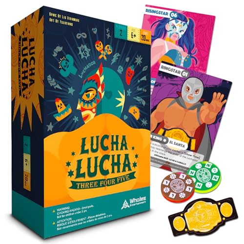 Whales Entertainment Lucha Lucha 345 – Fast-Paced Abstract Party Games