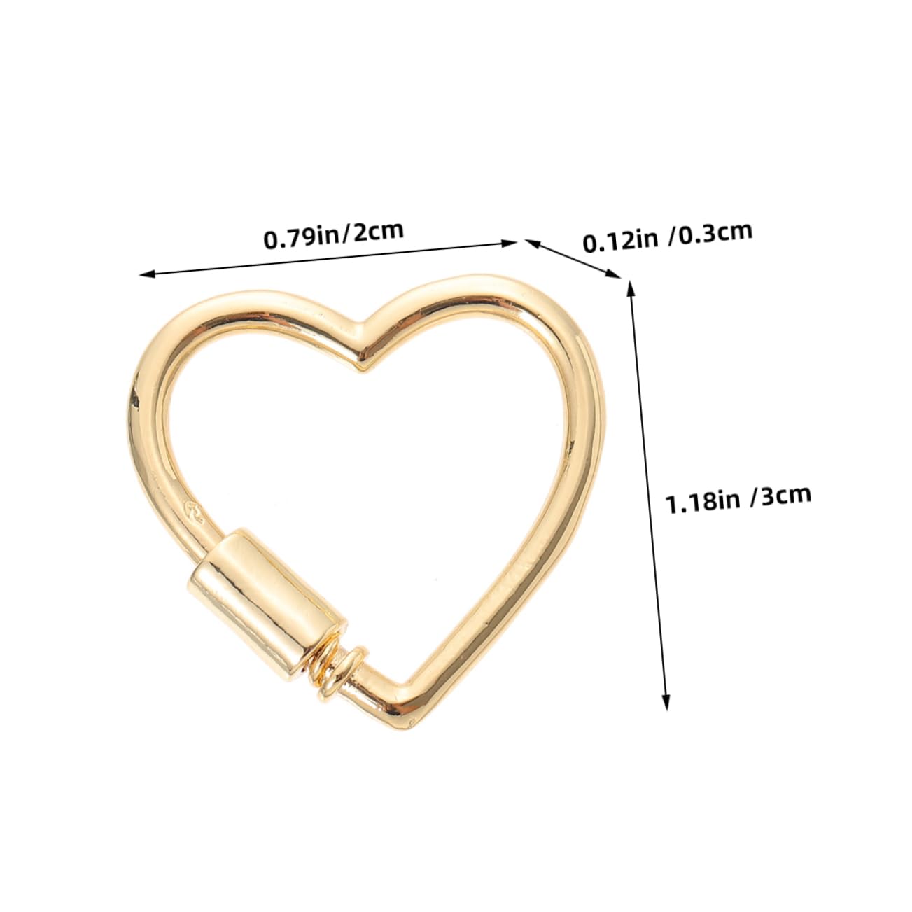 VILLCASE 25pezzi Chiusure Per Collane e Bracciali Di Chiusura Per Gioielli Fai Da Te Accessori Per Decorazioni Per Regali Madri e Amici