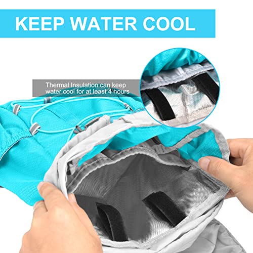 Kids Hydration Backpack Water Backpack With 1.5L Hydration Bladder Lightweight Insulated Hydration Pack For Festivals Raves Hiking Biking Climbing Running 10L Capacity #TOP1