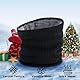 North Bund Schlauchschal Herren Loop Schal Damen Halstuch Halswärmer Halsschlauch für Männer Winddicht Skifahren Winter Multifunktionstuch für Ski Motorrad Sport Outdoor Schwarz