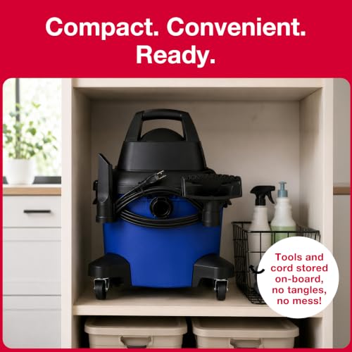 Image of Koblenz WD-12 L4 Wet Dry Vacuum Cleaner, 12 Gallon 5.5 PHP
