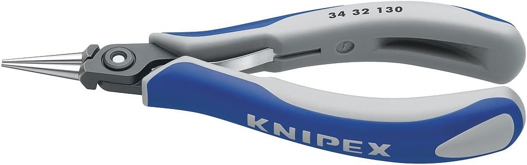 KNIPEX Tools 34 32 130 ESD Precision Electronics Gripping Pliers, 5.25-Inch