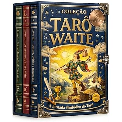 Cole&ccedil;&atilde;o Tar&ocirc; Waite - 3 Livros - Guia completo para compreender, interpretar e praticar o Tar&ocirc; cl&aacute;ssico