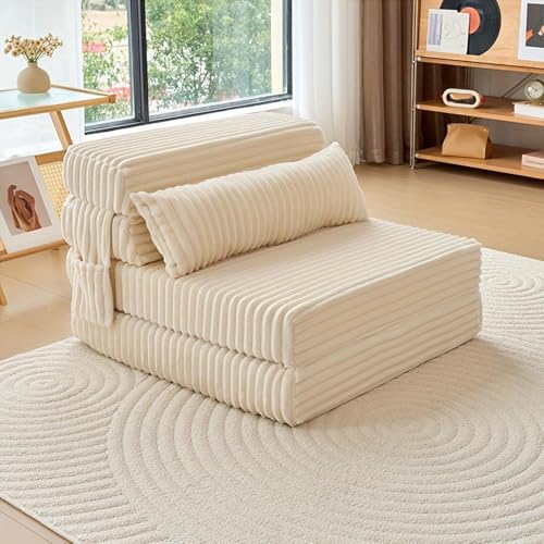 Sofá cama plegable convertible en colchón para optimizar espacio en el dormitorio 2