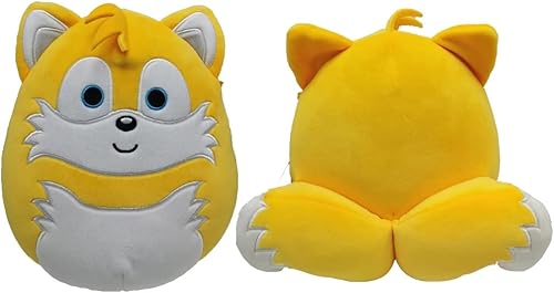 Miniatura 1 de Squishmallows Kellytoy SEGA Sonic nudillos colas sombra de juguete de peluche 8 Sonic The Tails